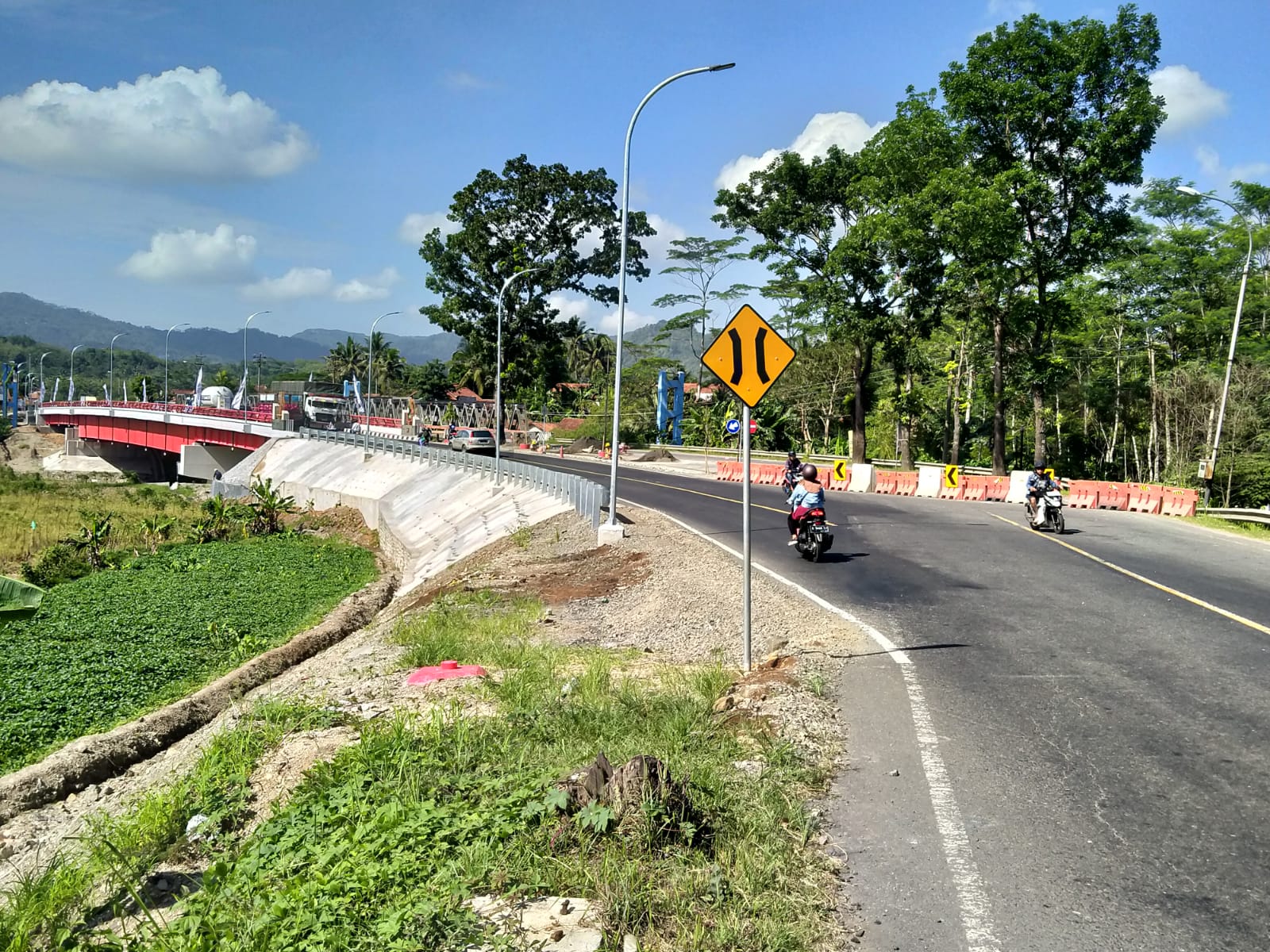 Trase Jembatan Baru Pancasan Karangbawang Dinilai Terlalu Menikung