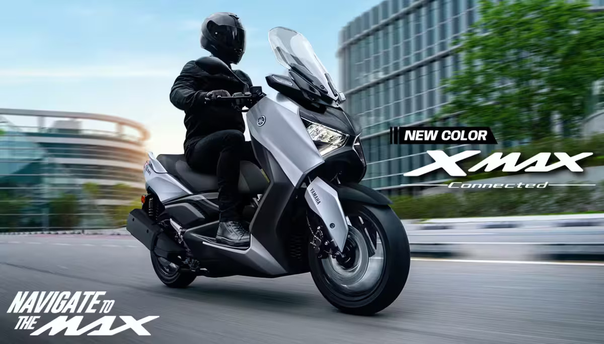 Spesifikasi Motor Yamaha Xmax, Tenaga Super Ekstra Sat-Set