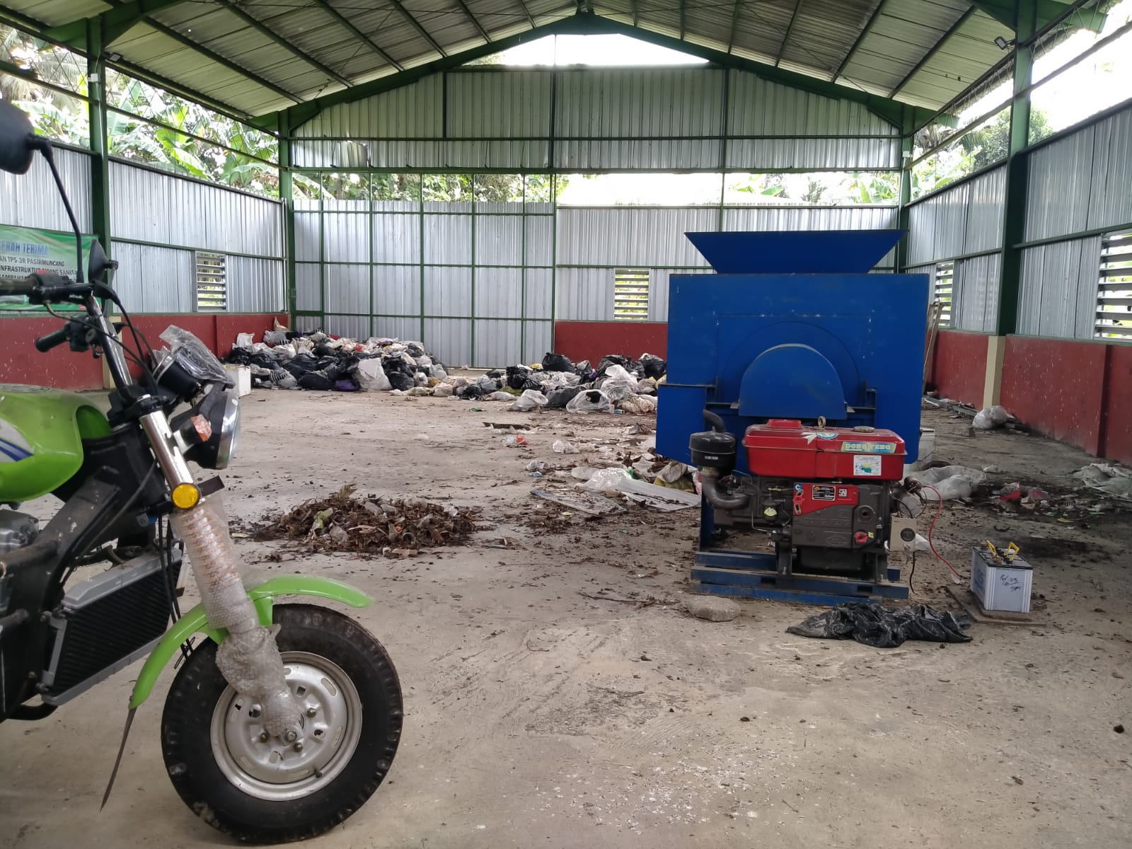 Akses Jalan Diperlebar, PDU Pasir Muncang Beroperasi