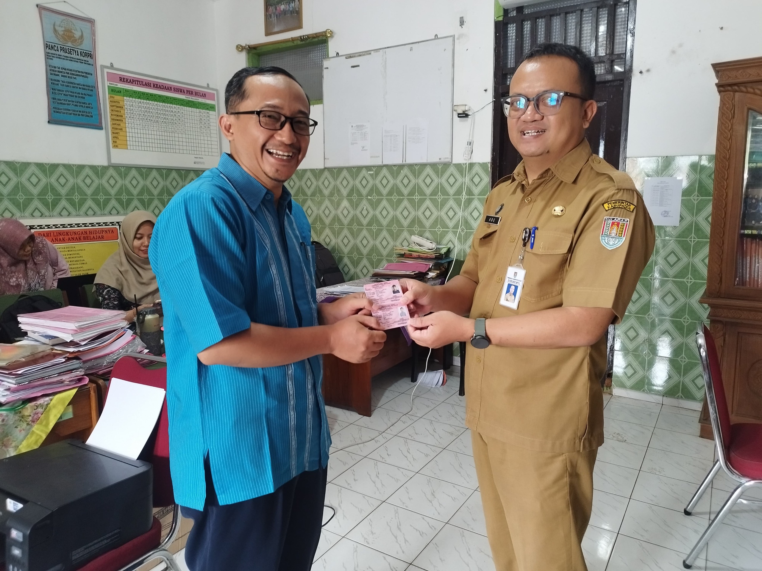 Disdukcapil Cilacap Permudah Proses Pembuatan KIA Lewat Ruang Digital Sekolah