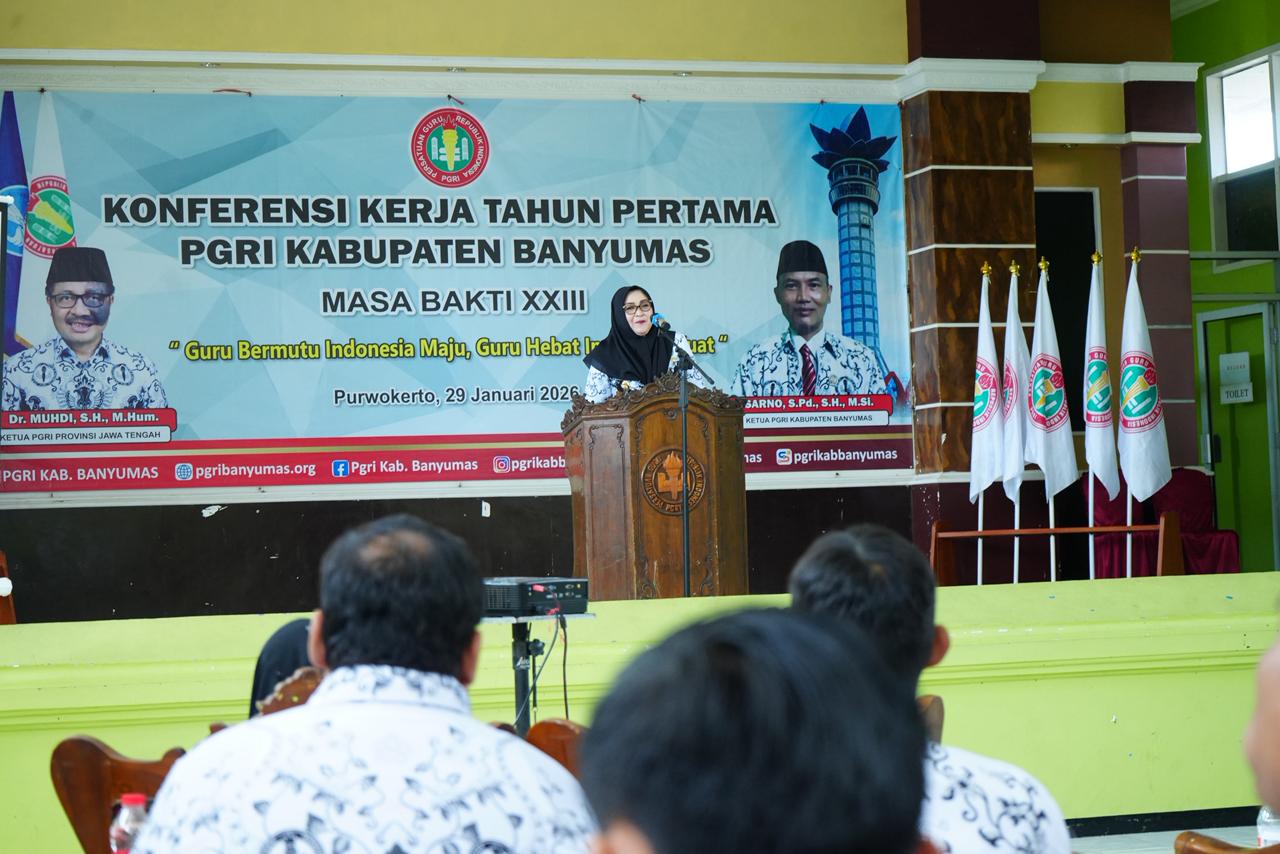 Wabup Banyumas Dorong Guru Tetap Berdedikasi Hadapi Tantangan Zaman