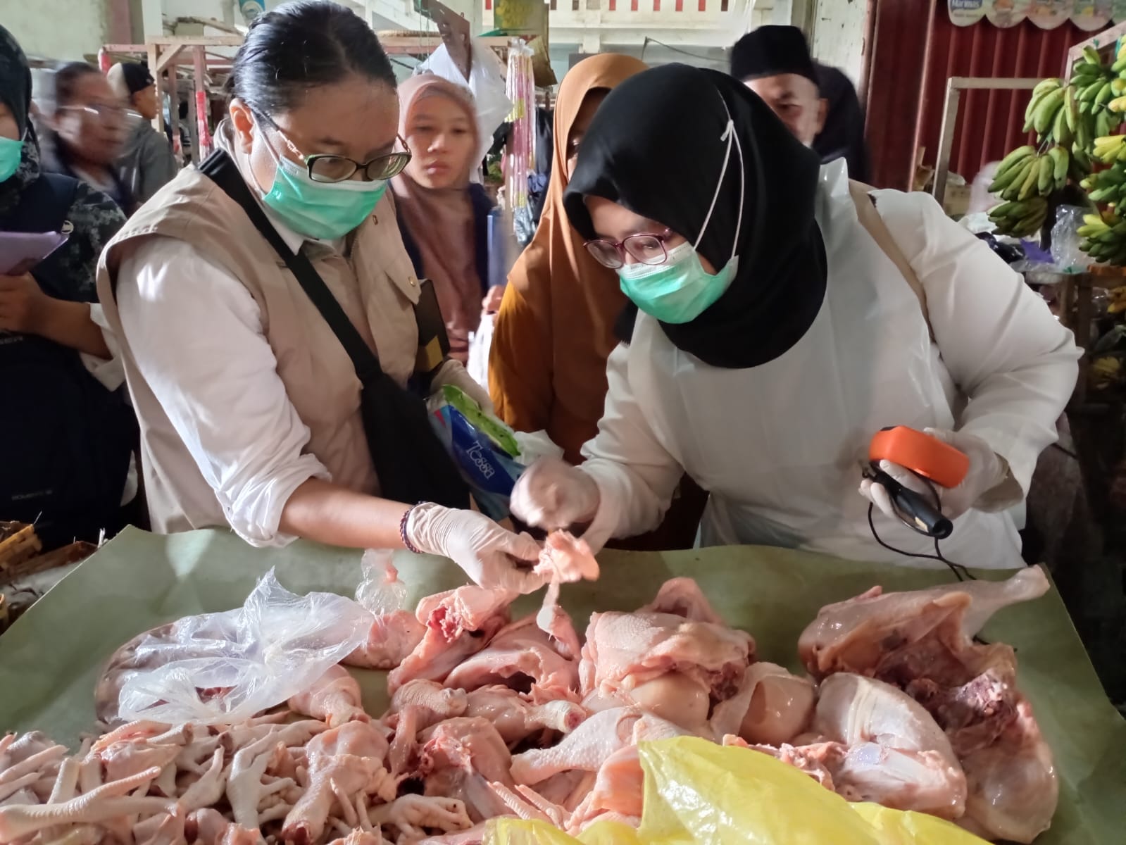 Tim Gabungan Temukan 3 Sampel Bahan Pangan Mengandung Bahan Berbahaya di Pasar Bobotsari