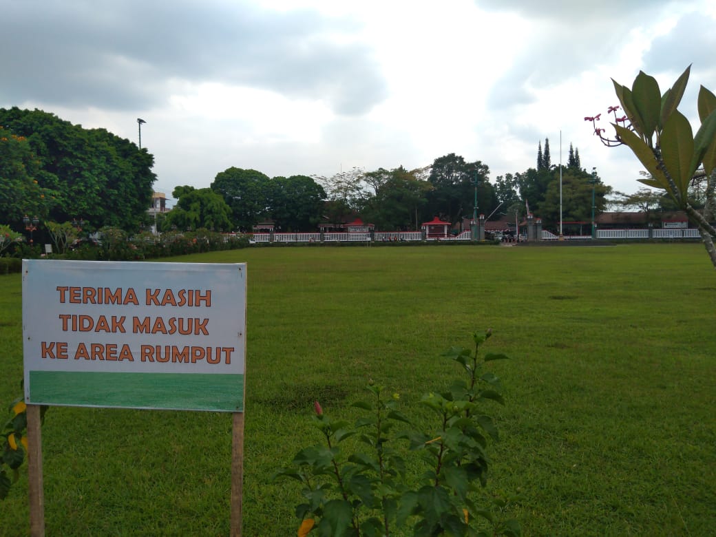 Alun-alun Purwokerto Jadi Tempat Upacara Pengibaran Bendera HUT ke 77 RI 