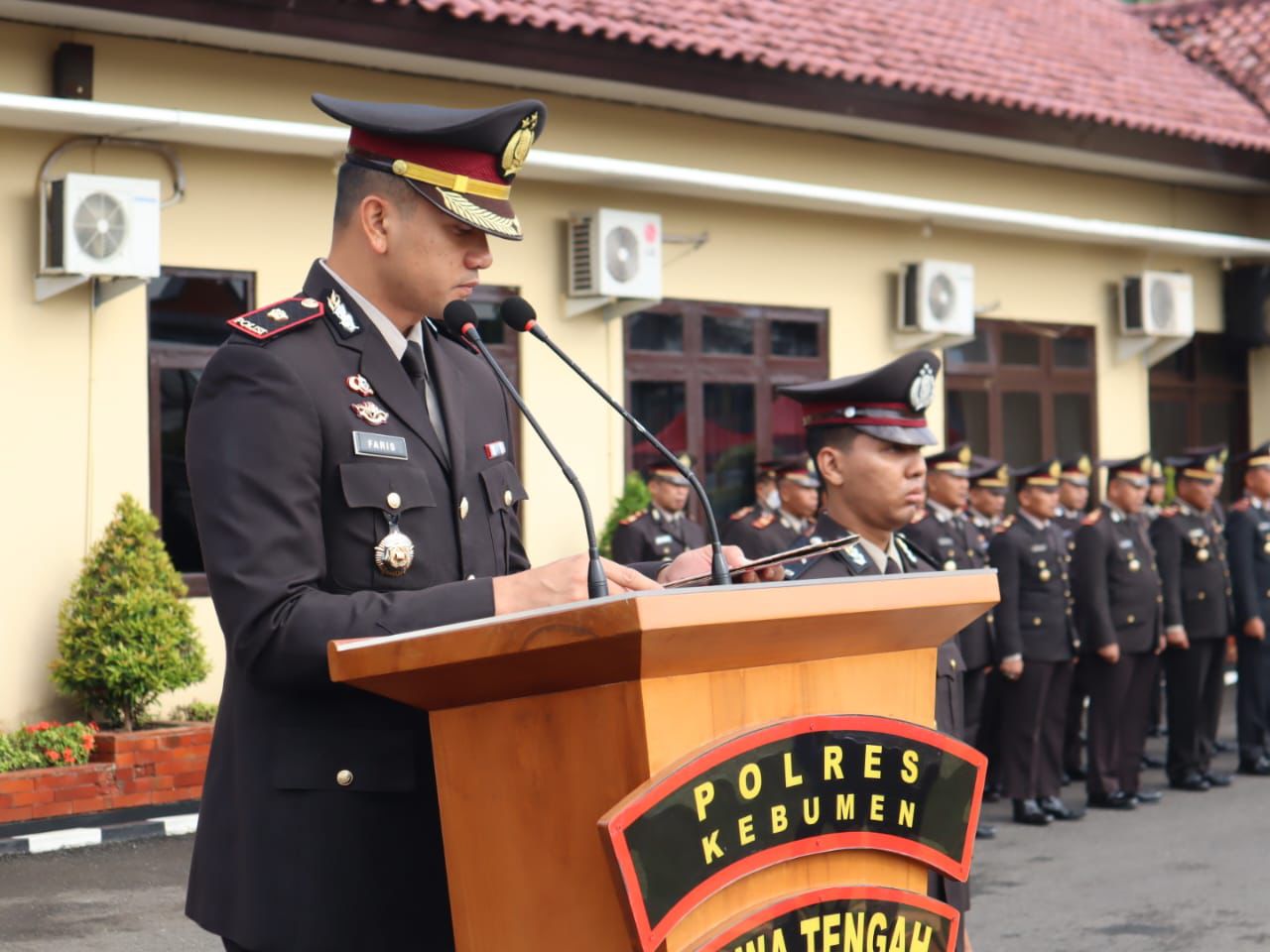 Polres Tekankan Nilai Kebangsaan Bagi Anggota