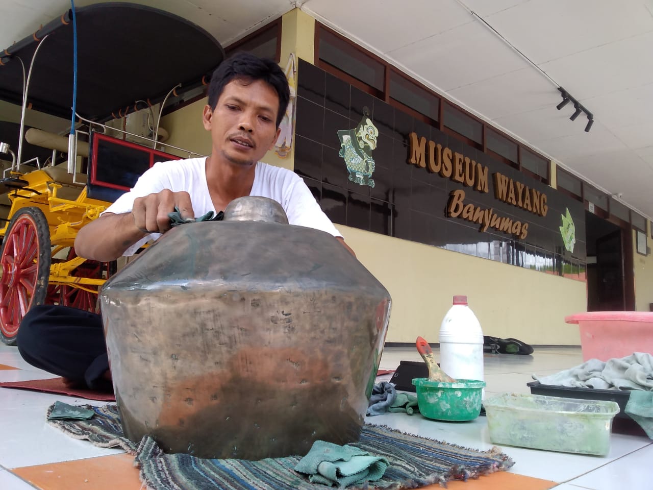 Wow, Usia Gamelan di Museum Wayang Banyumas Hampir Seabad