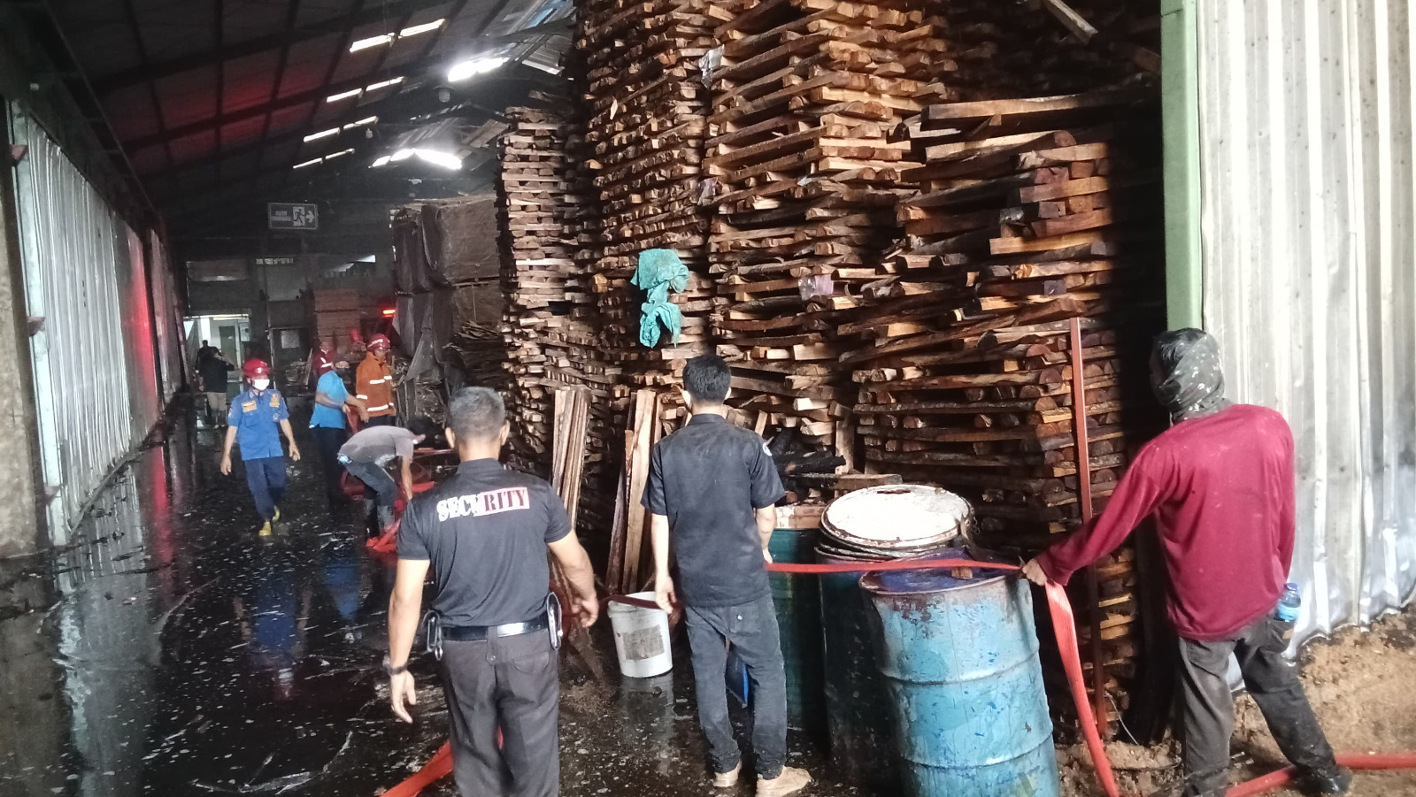 Silo Meledak, Pabrik Pengolahan Kayu di Karangmanyar Purbalingga Terbakar, Pekerja Luka Bakar 70 Persen