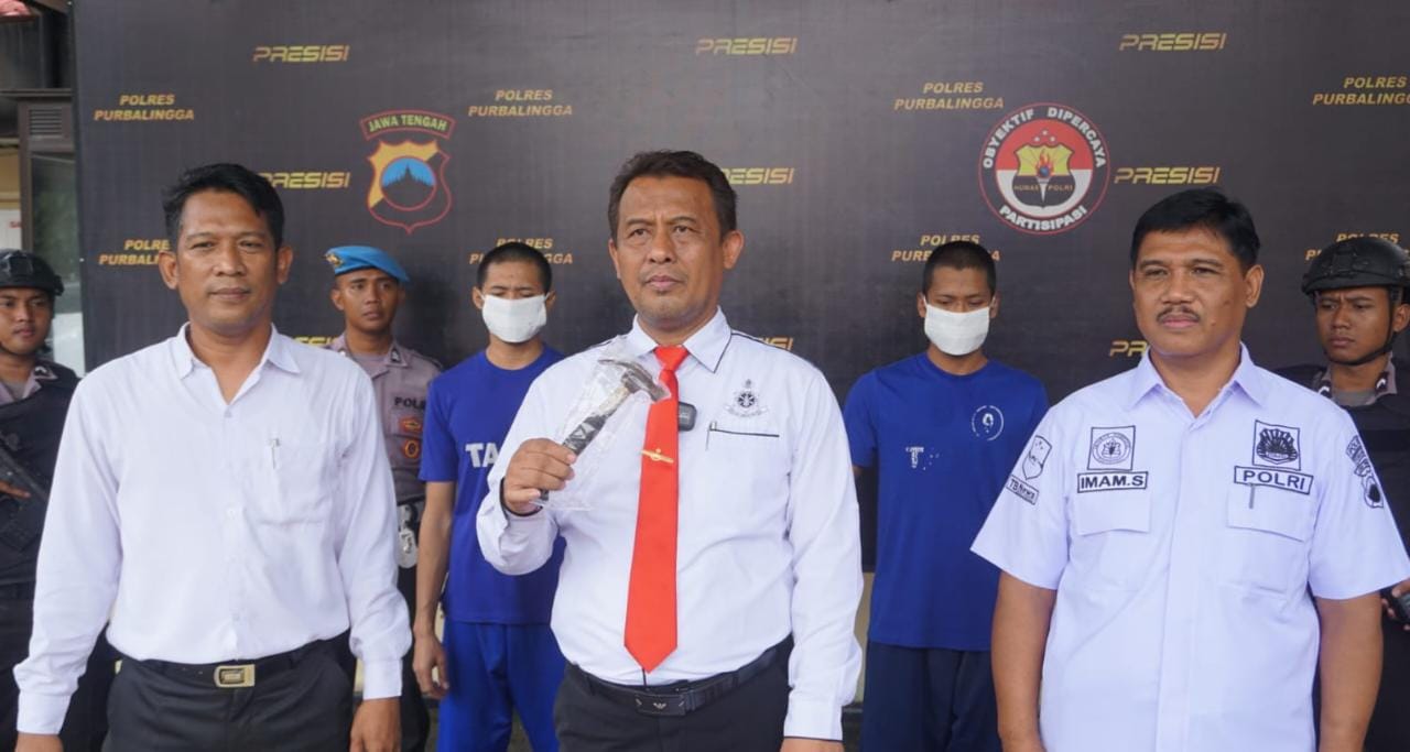 Tersangka Pemukulan di Desa Tegalpingen Emosi Karena Korban Tak Menjawab Panggilan