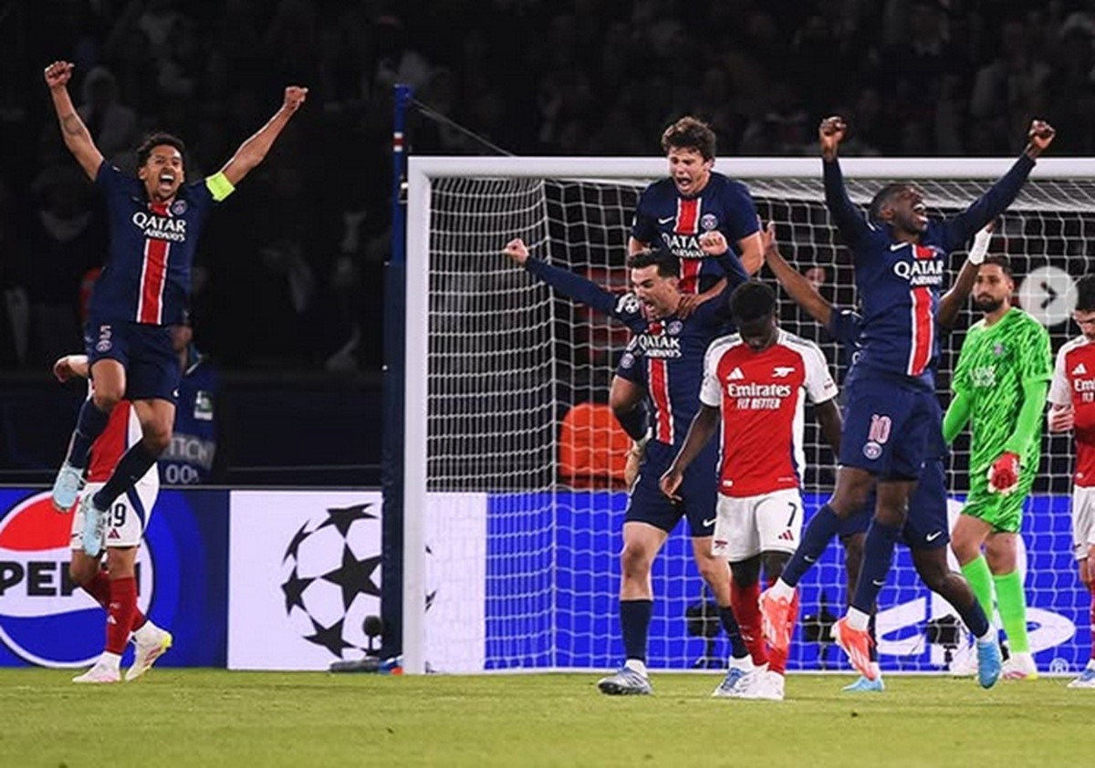 Debut Semifinal Arsenal Berakhir Pahit: Hasil PSG vs Arsenal di Liga Champions Jadi Pelajaran Berharga