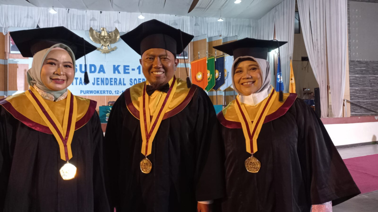 Universitas Amikom Tambah 3 Doktor Baru