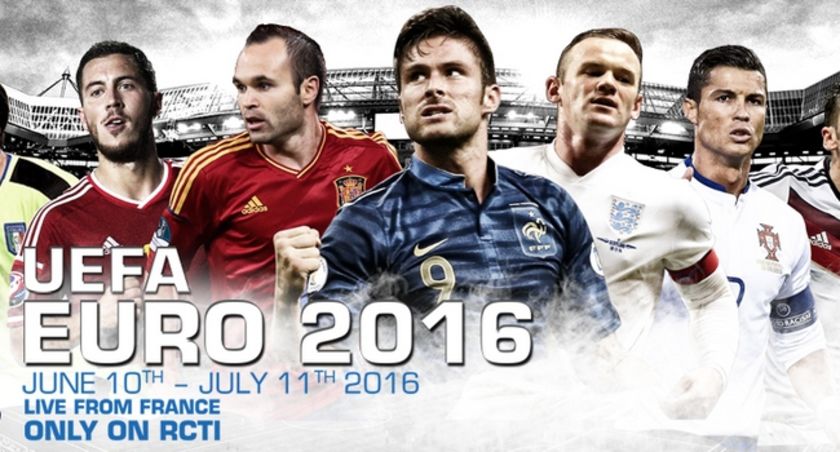 Ini dia Jadwal Lengkap Siaran EURO 2016 di RCTI