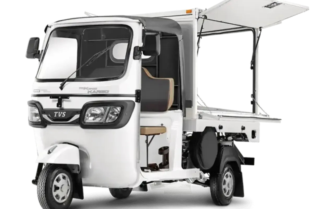 TVS Kargo Open Tray Grill, Motor Niaga Rp39,5 Juta untuk Bisnis Anda