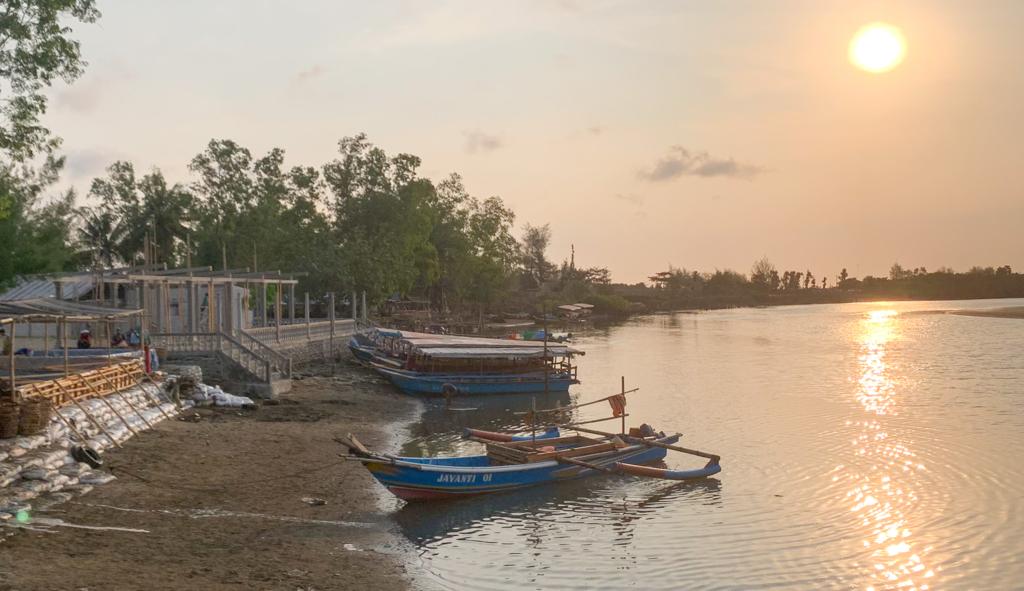 Dermaga Penyeberangan Megah Dibangun di Desa Wisata Karangbanar, Kecamatan Nusawungu