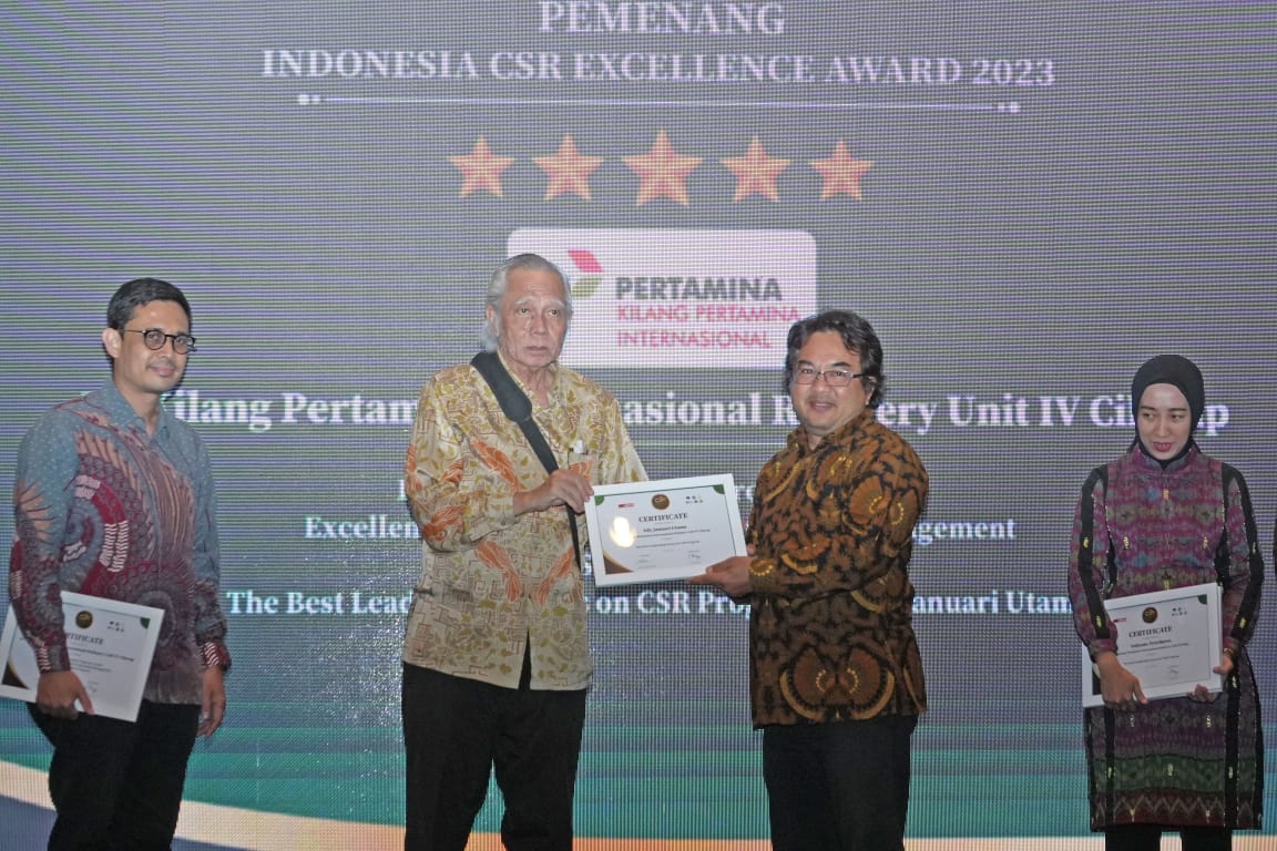 Indonesia CSR Excellence Awards 2023, Kilang Cilacap Borong 4 Kategori