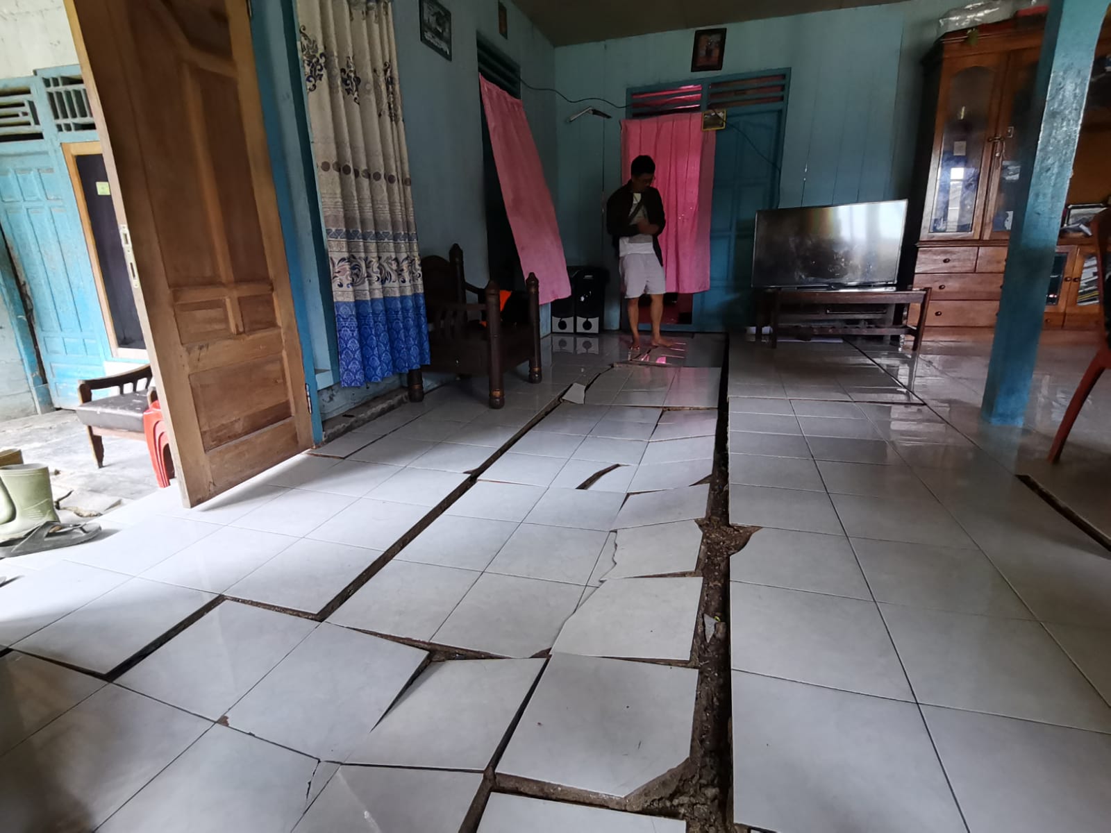  Rumah Warga Satu Dusun di Banjarnegara Rusak gegara Tanah Gerak