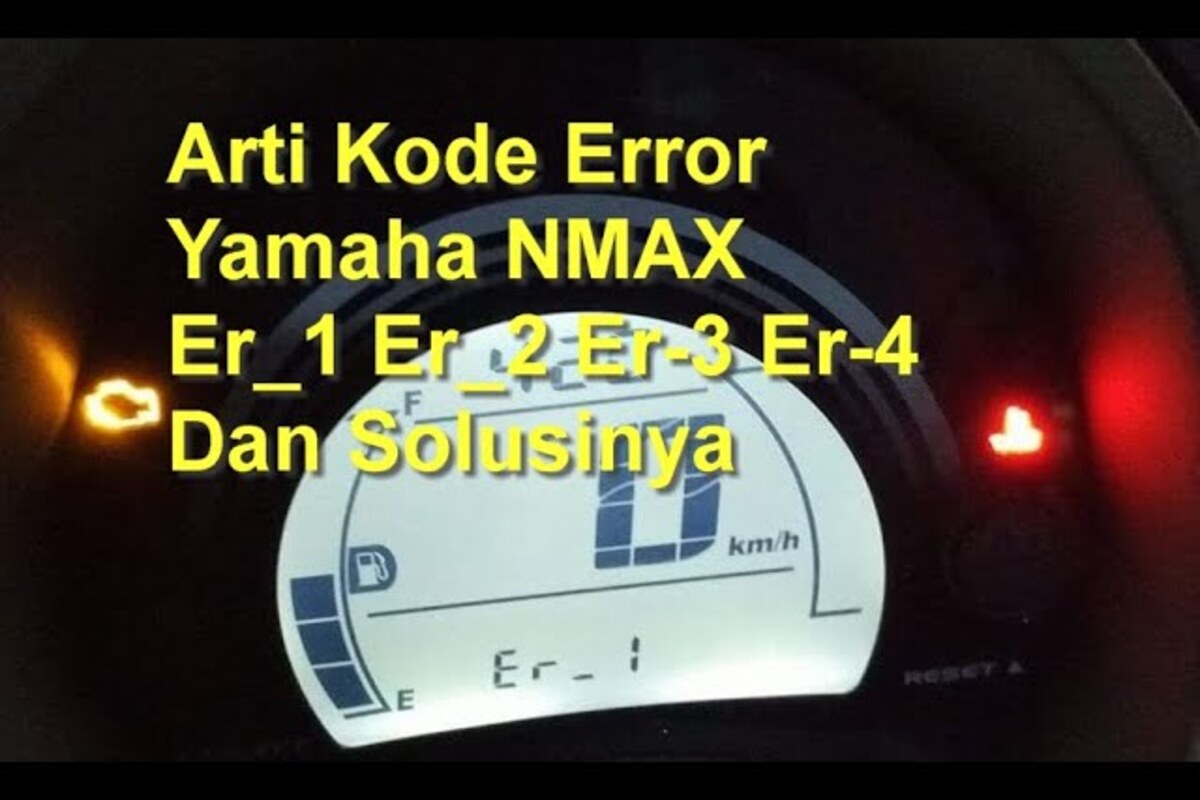 Yuk Kenali! Kode-Kode Error pada Motor Matic Yamaha NMAX