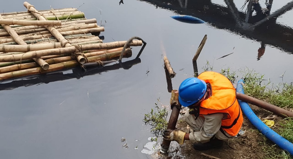 Cegah Pencemaran Meluas, Air Sungai Jambu Cilacap Diteliti Lebih Lanjut