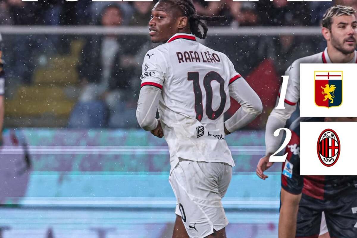 Genoa Vs Milan: Kebangkitan Rossoneri Berujung Kemenangan 2-1