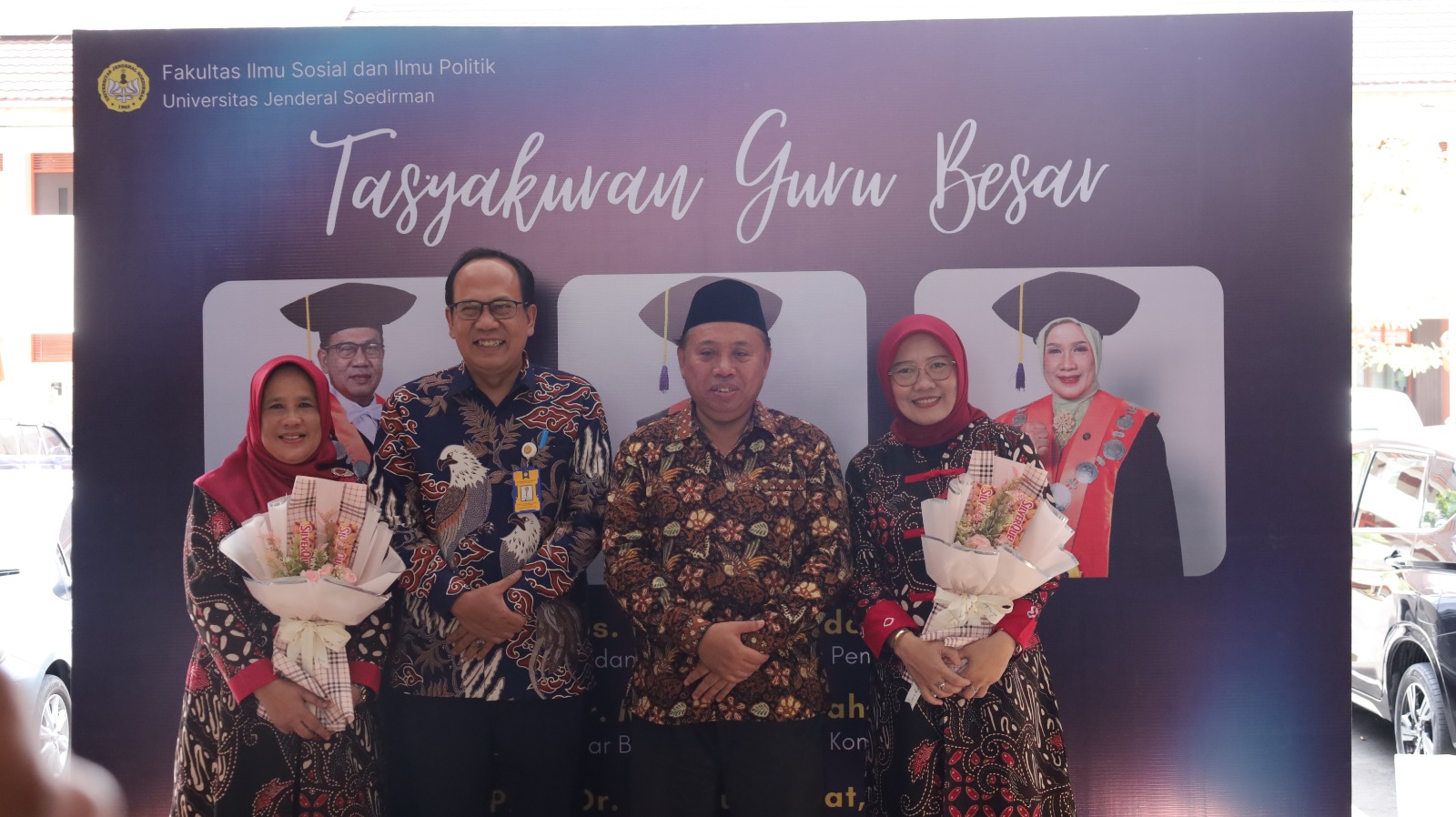 FISIP Unsoed Lahirkan Empat Guru Besar, Akan Dikukuhkan Besok 