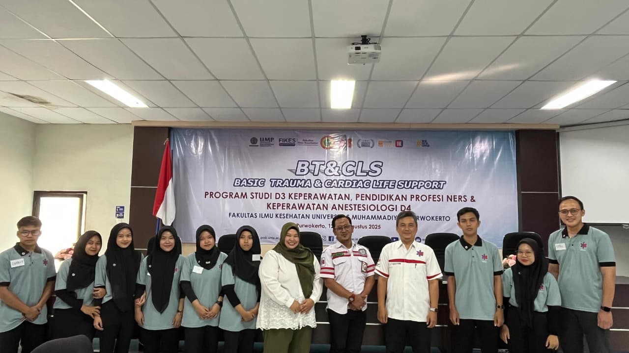 UMP dan AGD 118 Gelar Pelatihan BT&CLS, 252 Mahasiswa Peroleh Sertifikasi Kompetensi