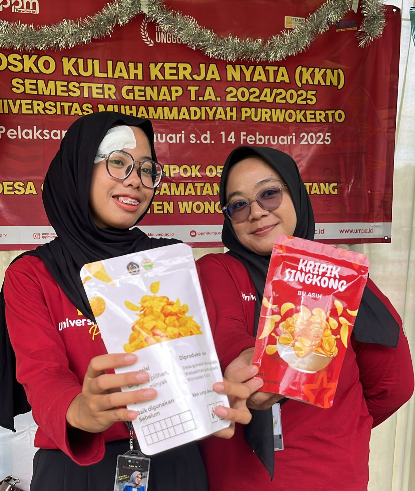 Mahasiswa KKN UMP Desa Gumelar Wadaslintang Bantu UMKM dengan Desain Kemasan Produk