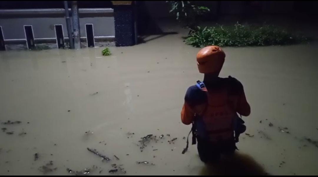 Hujan Dengan Intensitas Tinggi, 4 Kecamatan Di Banyumas Diterjang Banjir