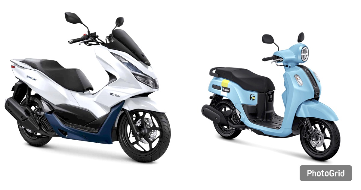 Perbandingan Motor Hybrid, Yamaha Fazzio vs Honda PCS, Mana Jagoan Kalian?