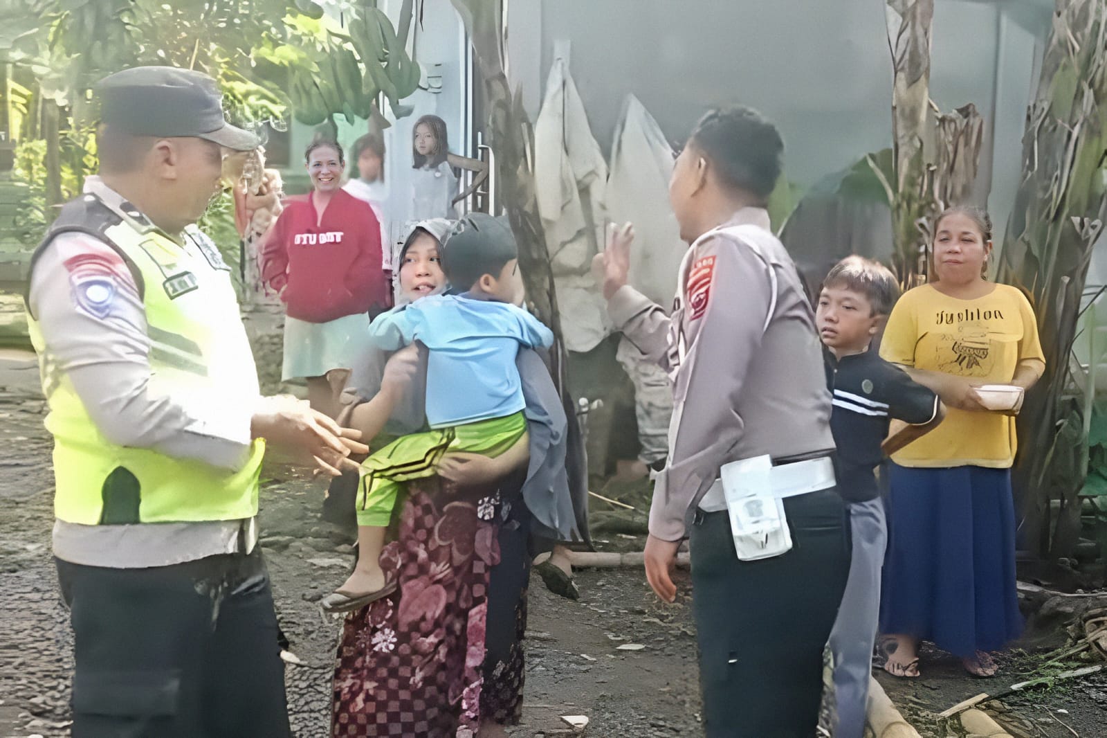 Balita di Tlagayasa Purbalingga Hilang Sejak Pagi, Ditemukan Warga Lalu Diantar Polisi ke Rumah