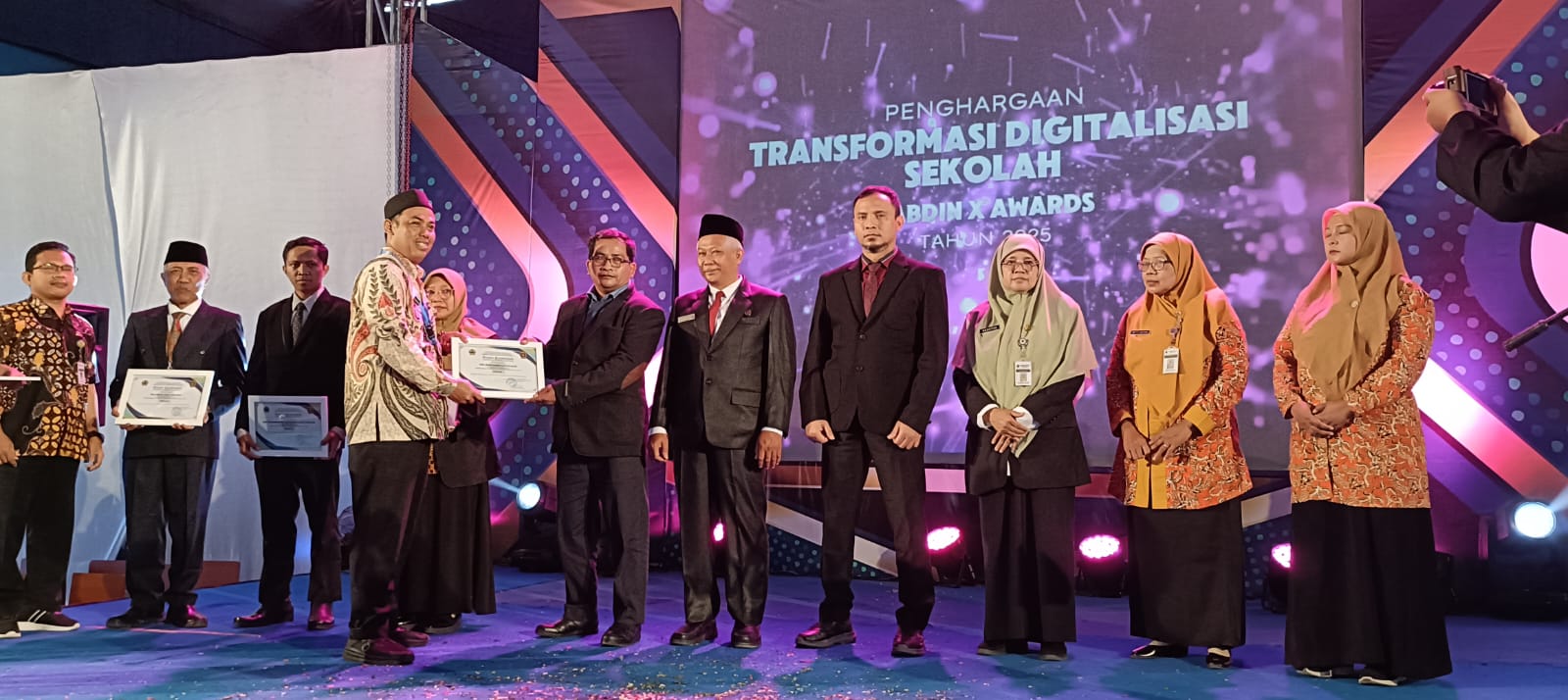 SMK Muhammadiyah 1 Cilacap Raih Juara 1 Cabang Dinas Award 2025 Kategori Transformasi Digital Sekolah