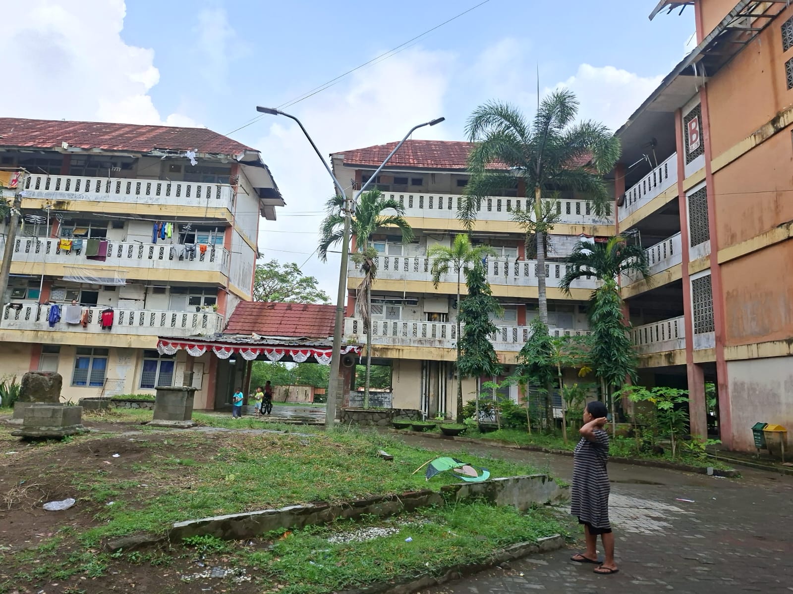 Penghuni Rusunawa Tegalkamulyan Berharap Perbaikan Menyeluruh