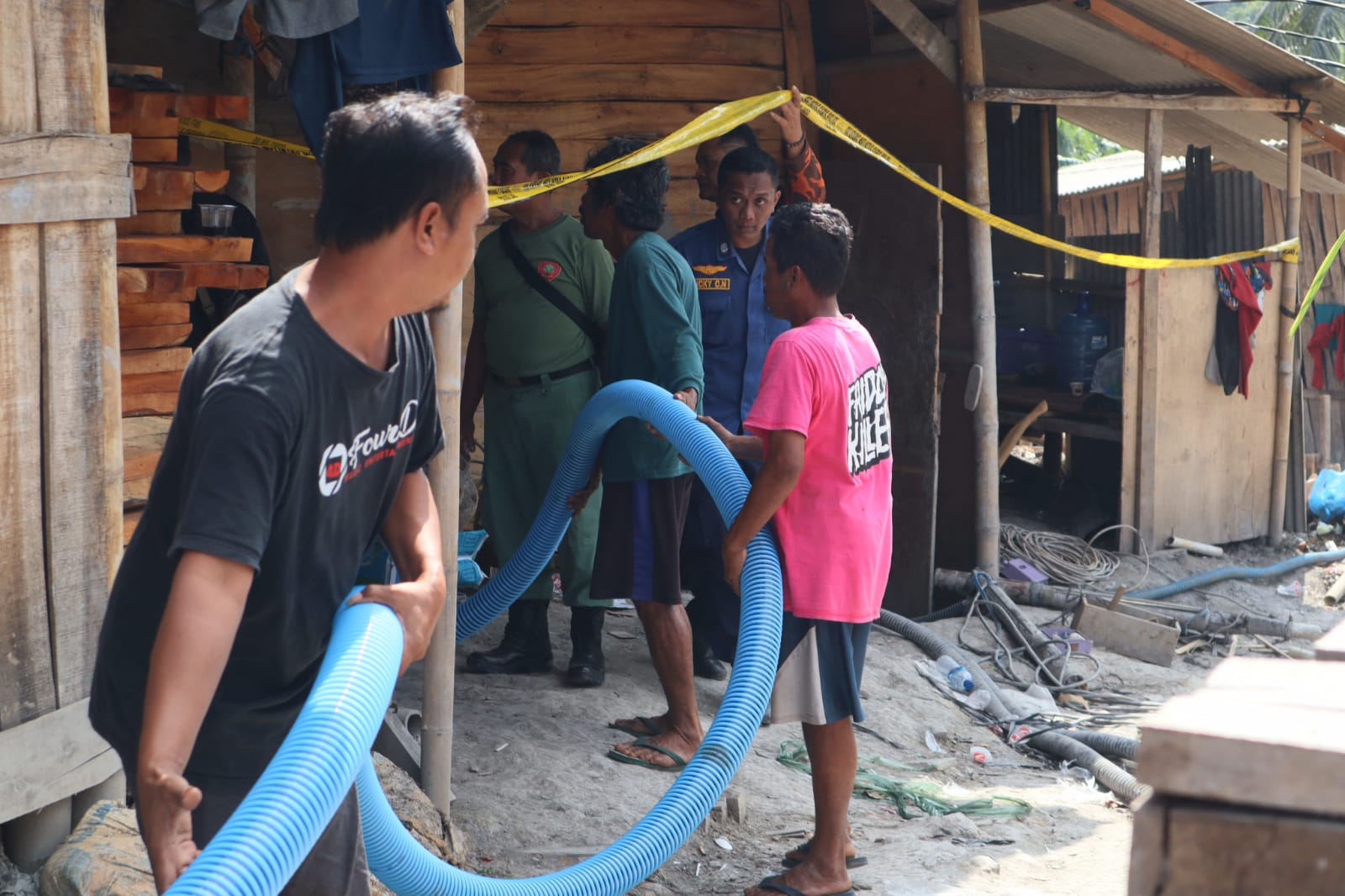 8 Orang Terjebak di Tambang Emas Ilegal di Pancurendang Ajibarang, Kapolresta Prioritaskan Evakuasi Korban