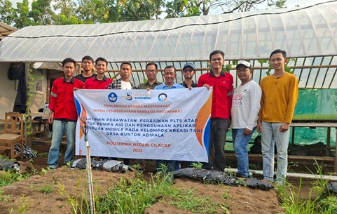 Inovasi Pompa Air Tenaga Surya untuk Optimalisasi Budidaya Jamur dan Bawang Merah di Adipala