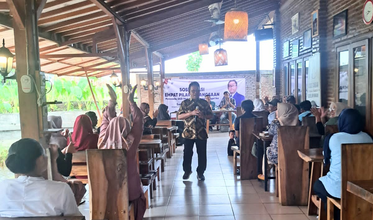  Sugeng Suparwoto Gandeng Akademisi Bahas Pentingnya Pancasila sebagai Kekuatan Pemersatu Bangsa