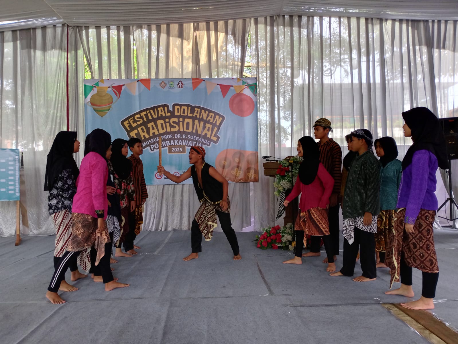 Mengenal Lebih Dekat Pedot Kodok, Permainan Anak Tradisional Asli Purbalingga