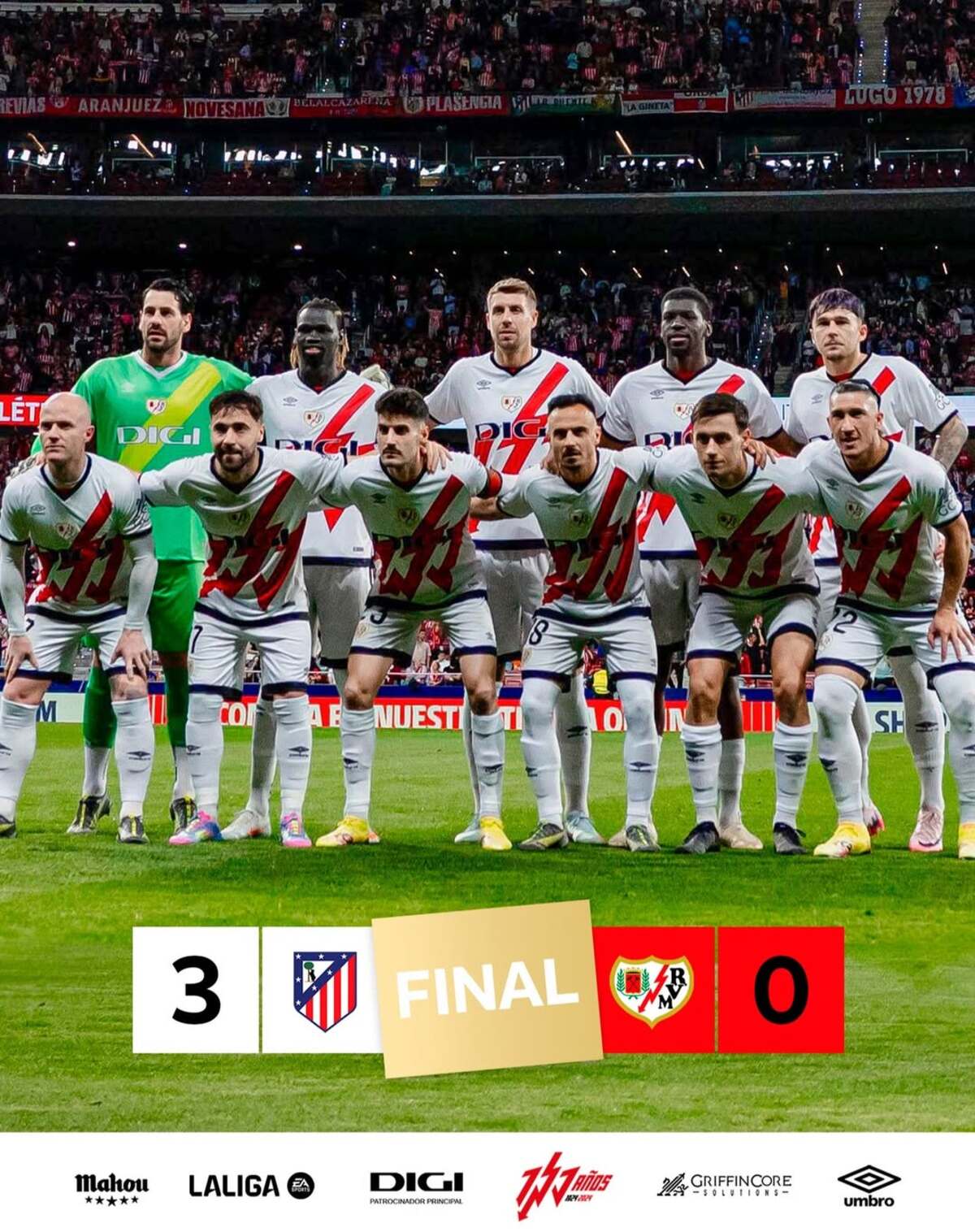Atlético Madrid Tampil Perkasa, Bungkam Rayo Vallecano 3-0 di Wanda Metropolitano