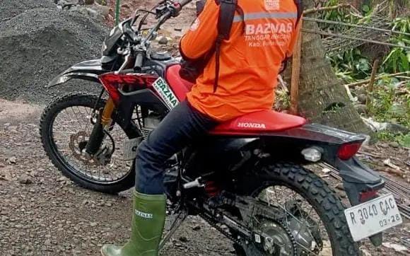 Motor Relawan Baznas Purbalingga Hilang di Posko Bencana, Dicuri Saat Kunci Masih Menempel