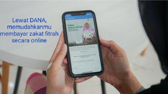 Lewat DANA, Lebih Praktis Bayar Zakat Fitrah ke Dompet Dhuafa