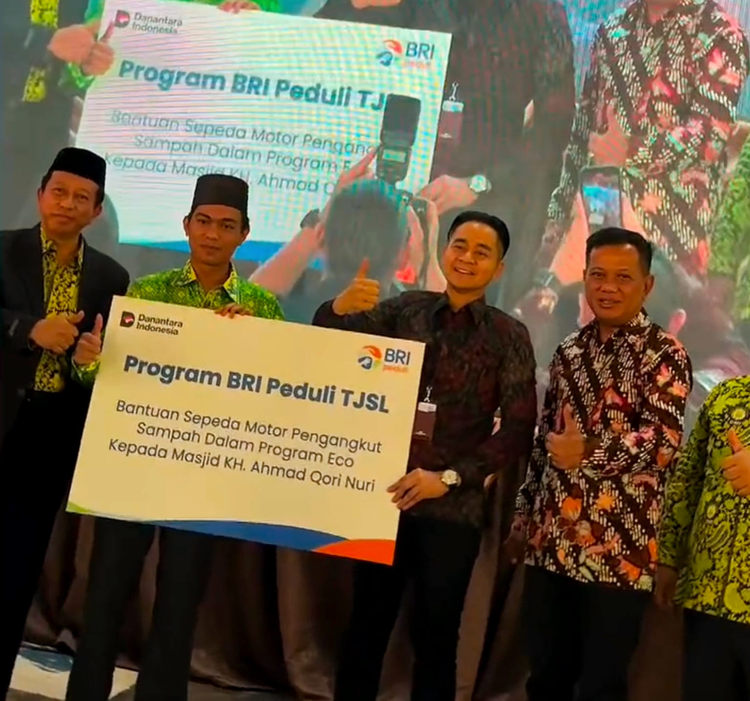 BRI Peduli Dukung Program Eco Masjid di Ogan Ilir