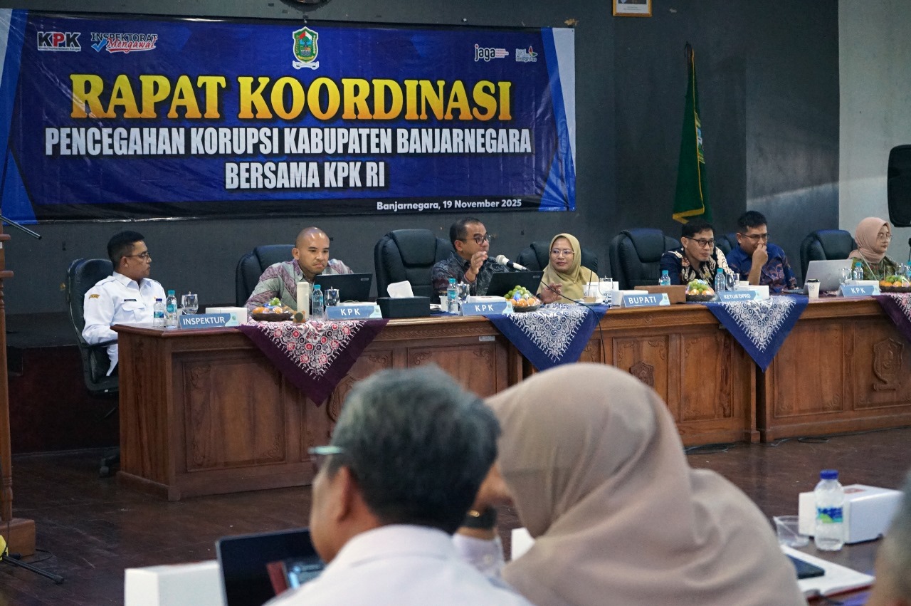 KPK Tekankan Pembenahan Tata Kelola Anggaran di Banjarnegara untuk Cegah Korupsi