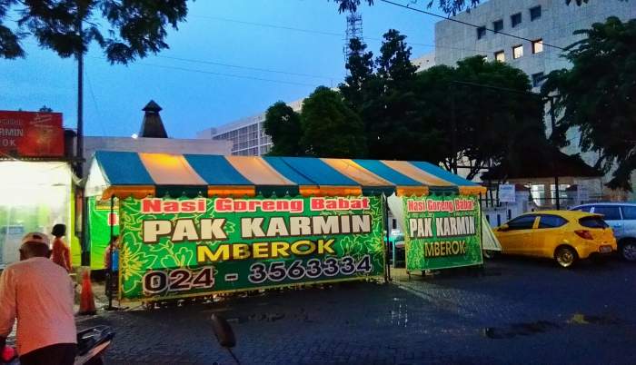 Nasi Goreng Babat Pak Karmin, Kuliner Legendaris Semarang!