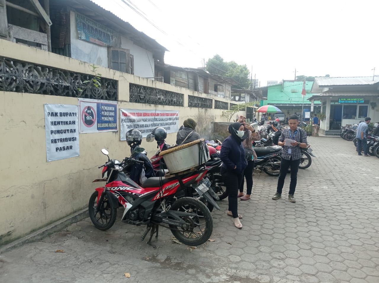 Pemilik Lahan di Pasar Sangkal Putung Tidak Ingin Gugat Pedagang yang Menempati Lahannya, Ini Alasannya