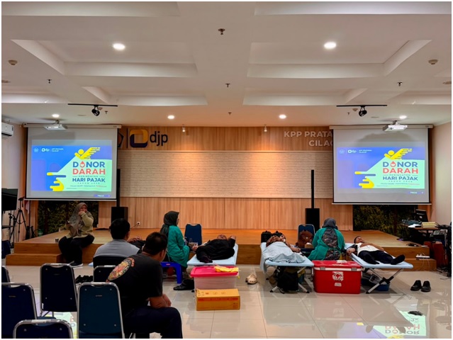 Peringati Hari Pajak 2026, KPP Pratama Cilacap Gelar Donor Darah Bersama PMI
