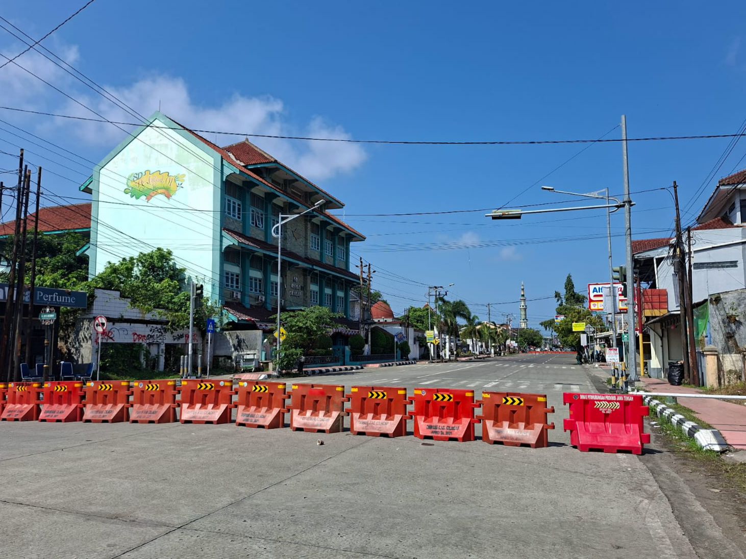 Pasca Demo, Kantor DPRD Cilacap Disterilisasi, Sekolah Al Irsyad Diliburkan Sementara