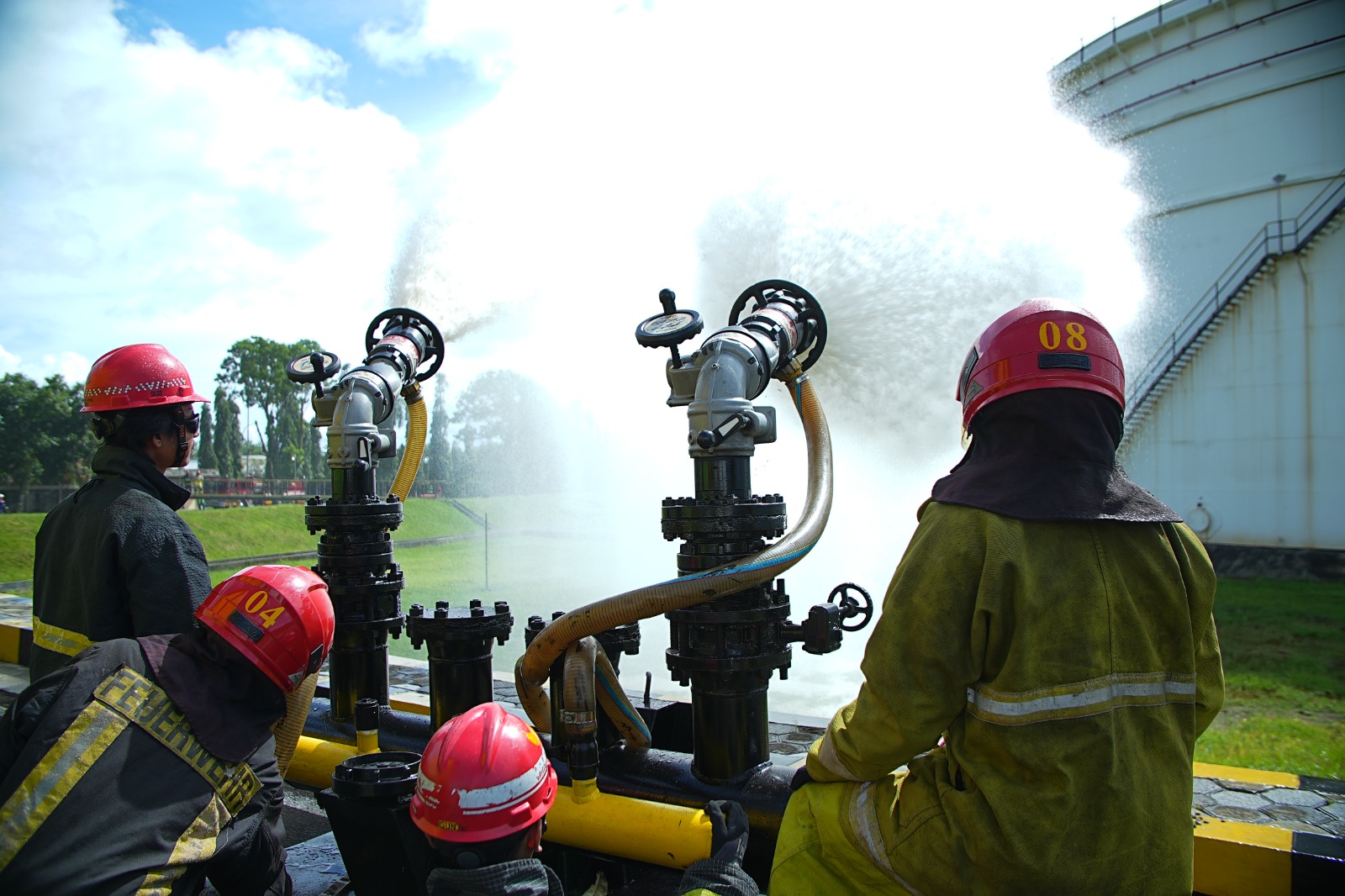 Upaya Menjaga Keandalan, Kilang Cilacap Gelar Emergency Drill bersama Warga Sekitar Operasional