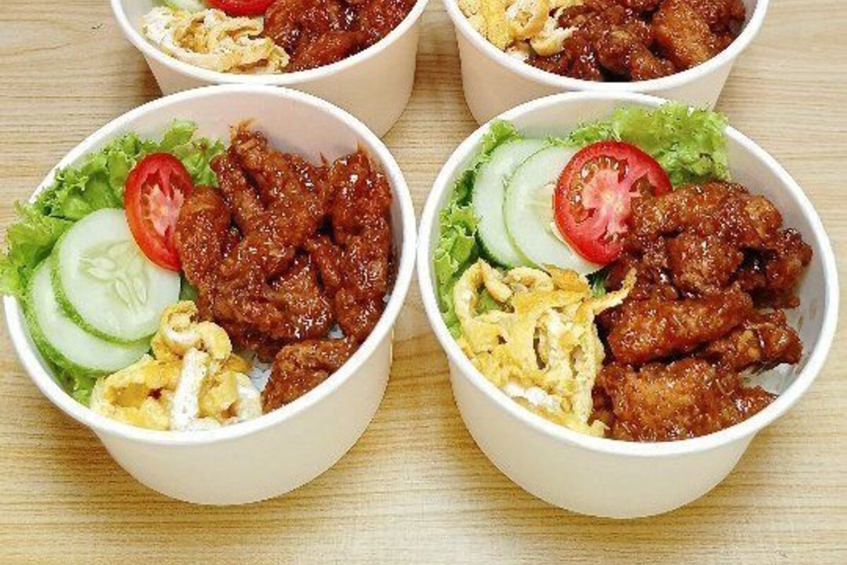 Resep Rice Bowl Chicken Teriyaki Sederhana untuk Bekal Sekolah Anak