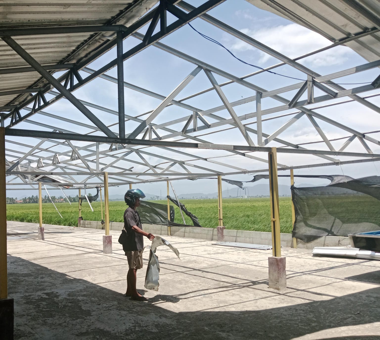 Puluhan Rumah dan Bangunan di Cilacap Rusak Diterjang Angin Kencang