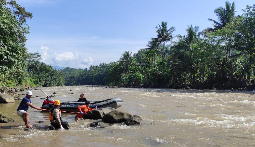Korban Meninggal Dunia di Sungai Klawing Desa Onje Diduga ASebelumnya Tengah Mencari Rongsok
