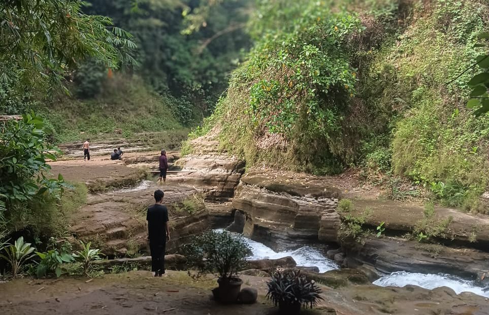 Pengunjung Wisata Kedung Kampak Sempat Sepi