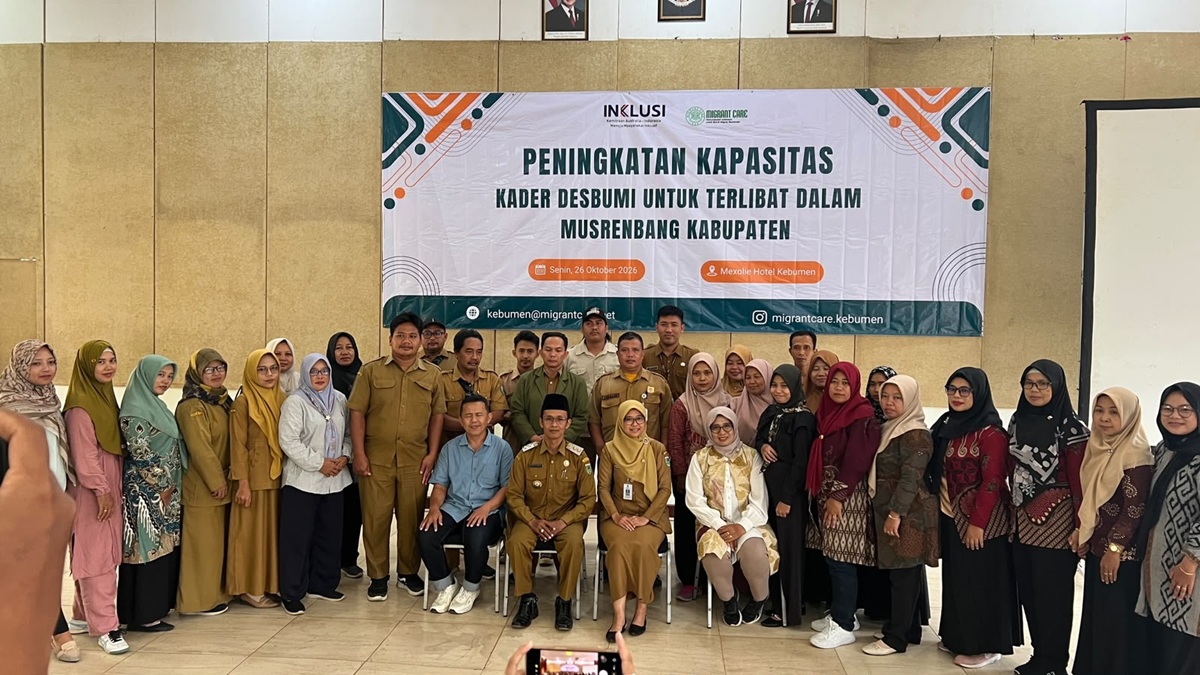 Isu Pekerja Migran Didorong Masuk Prioritas Pembangunan Kebumen