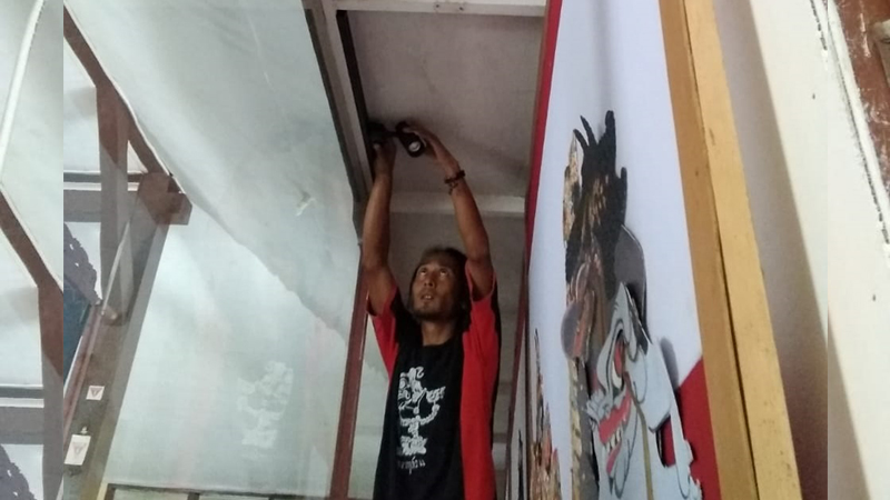 Hidupkan Adegan, Museum Wayang Banyumas Tambah Lampu Sorot