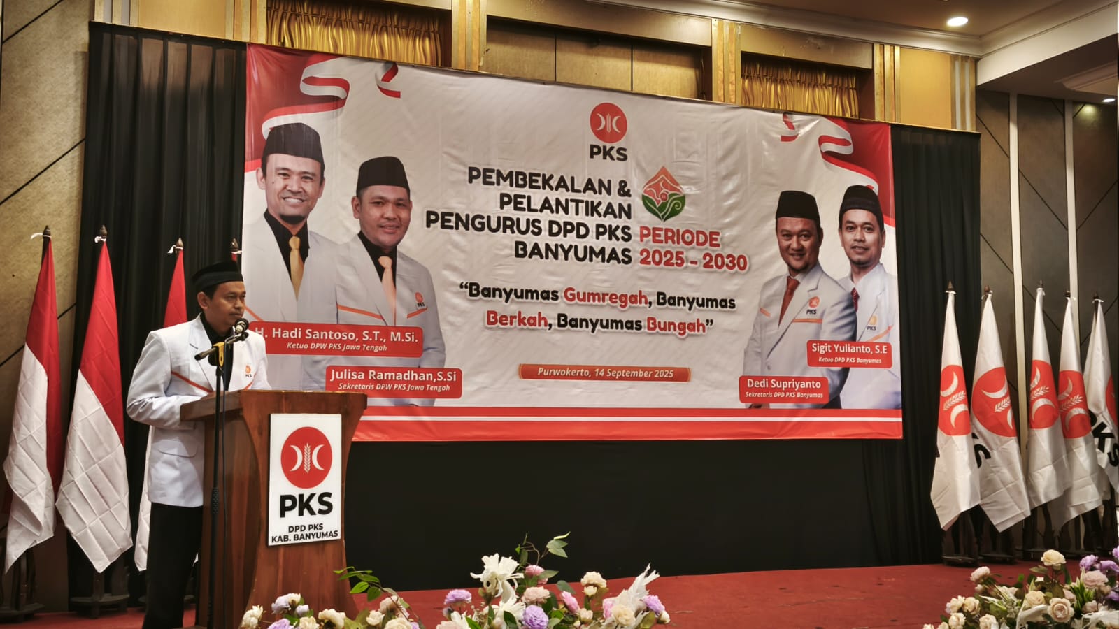 Sigit Yulianto Resmi Pimpin PKS Banyumas, Siapkan Tiga Program Andalan